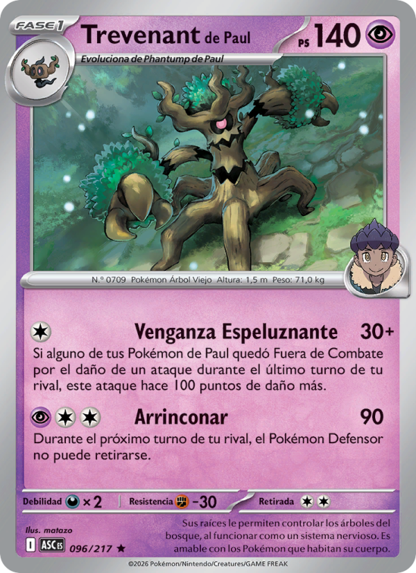 Trevenant de Paul