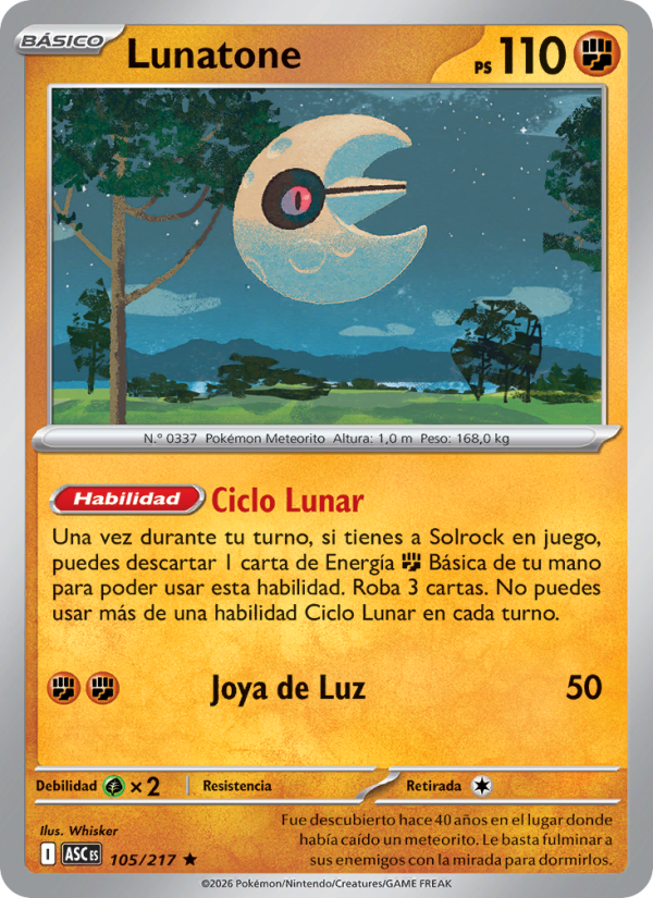 Lunatone from Héroes Ascendentes