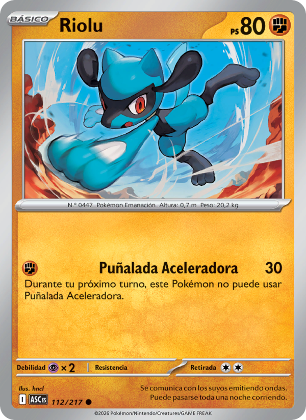 Riolu from Héroes Ascendentes