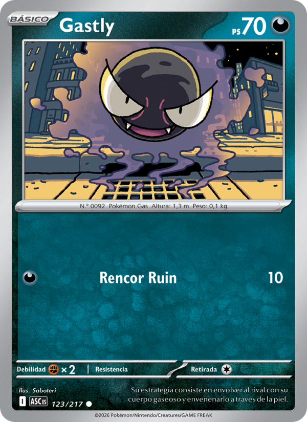 Gastly from Héroes Ascendentes