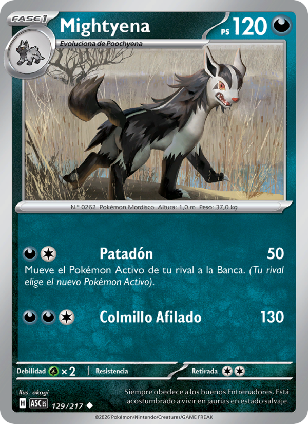 Mightyena from Héroes Ascendentes