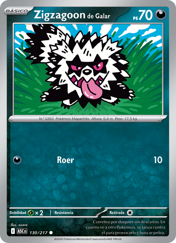 Zigzagoon de Galar