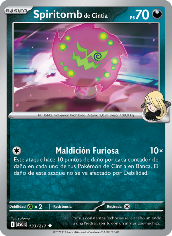Spiritomb de Cintia from Héroes Ascendentes