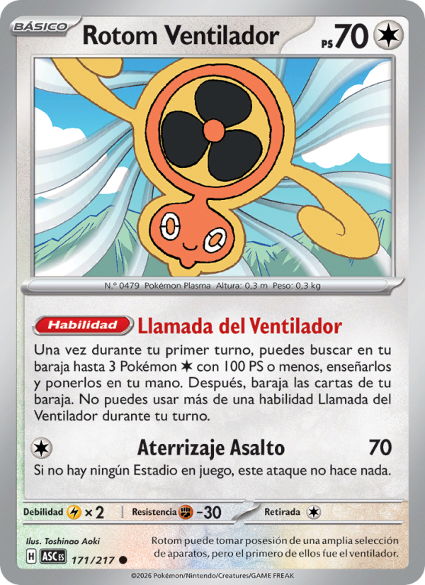 Rotom Ventilador from Héroes Ascendentes