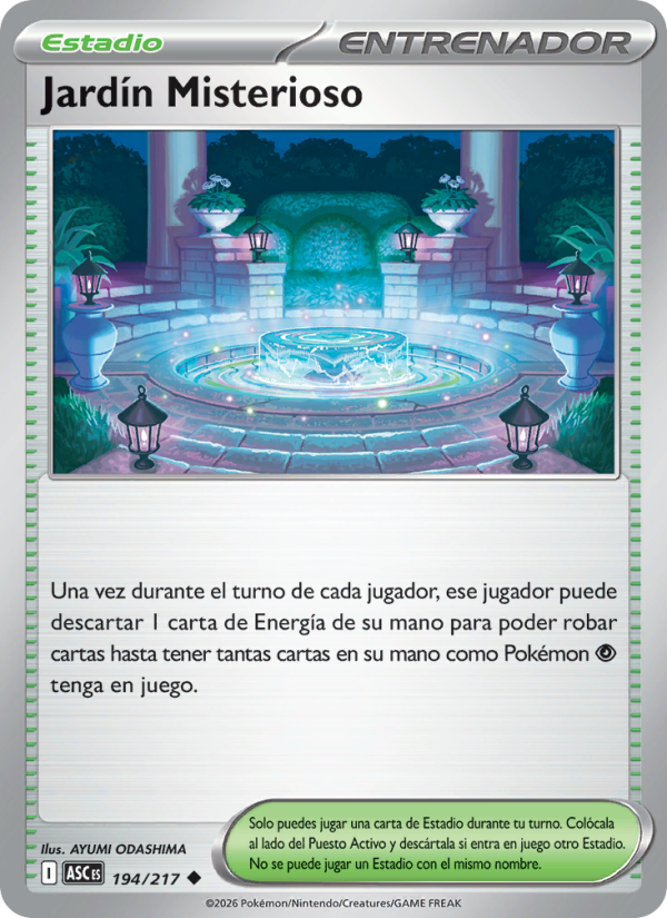 Jardín Misterioso from Héroes Ascendentes
