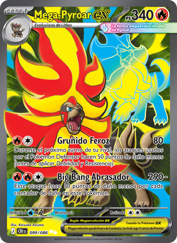 Mega-Pyroar ex