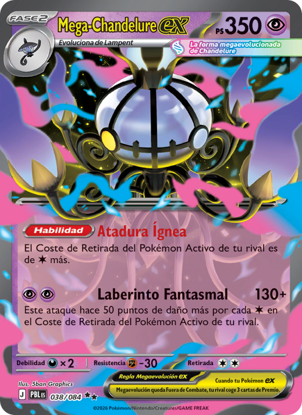 Mega-Chandelure ex