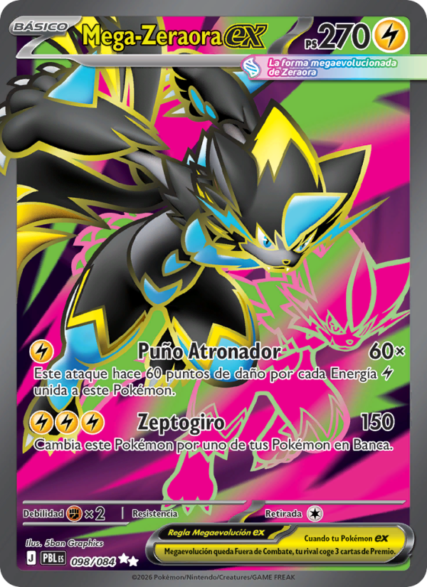 Mega-Zeraora ex