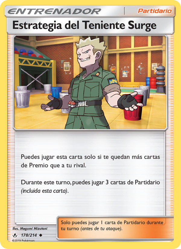 Estrategia del Teniente Surge from Vínculos Indestructibles