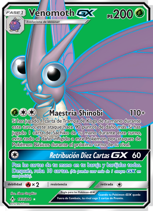 Venomoth GX