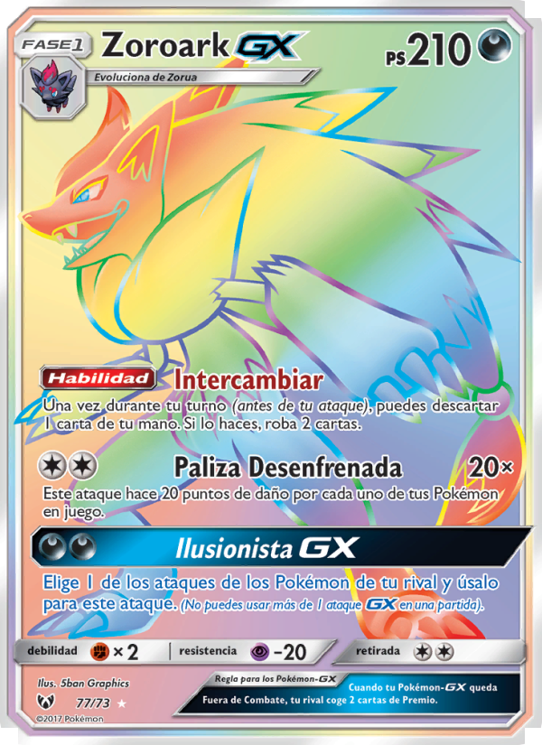 Zoroark GX from Leyendas Luminosas