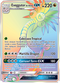 Exeggutor de Alola GX