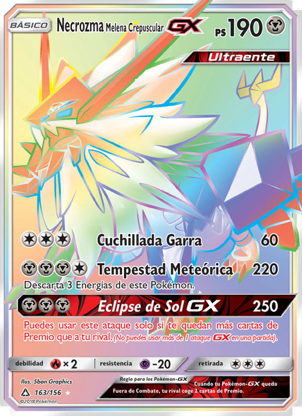 Necrozma Melena Crepuscular GX