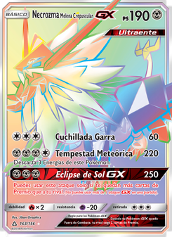 Necrozma Melena Crepuscular GX