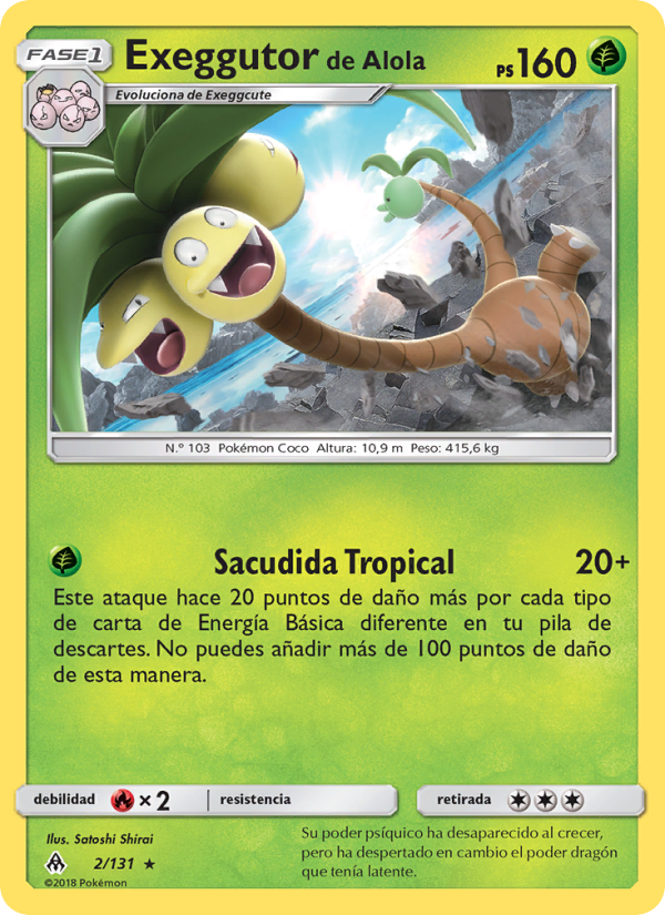 Exeggutor de Alola