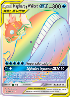 Magikarp y Wailord GX