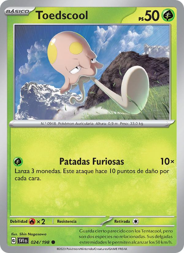 Toedscool from Escarlata y Púrpura