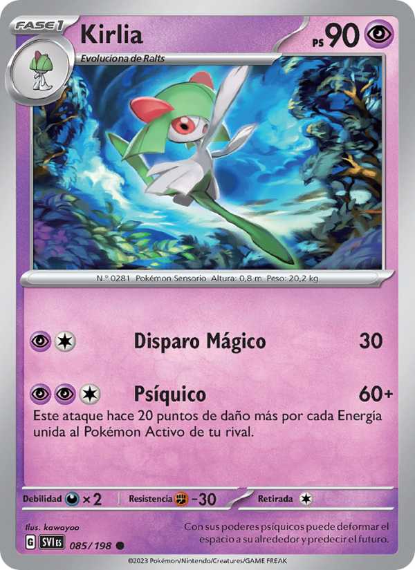 Kirlia from Escarlata y Púrpura