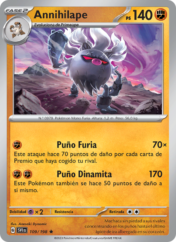 Annihilape from Escarlata y Púrpura