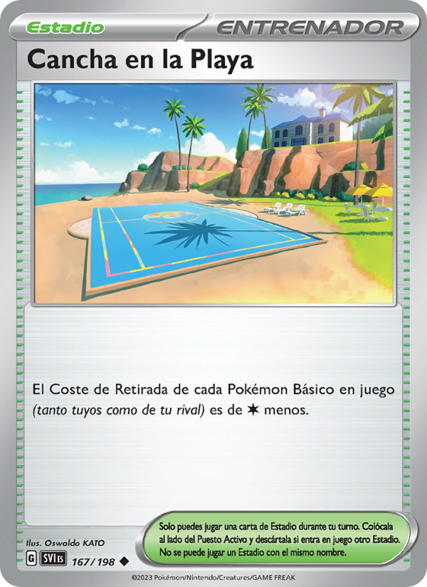 Cancha en la Playa