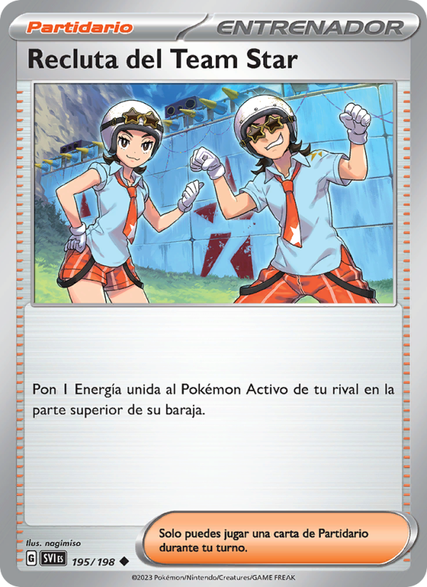 Recluta del Team Star from Escarlata y Púrpura