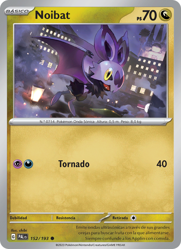 Noibat from Evoluciones en Paldea