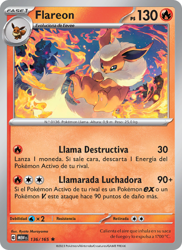 Flareon from 151