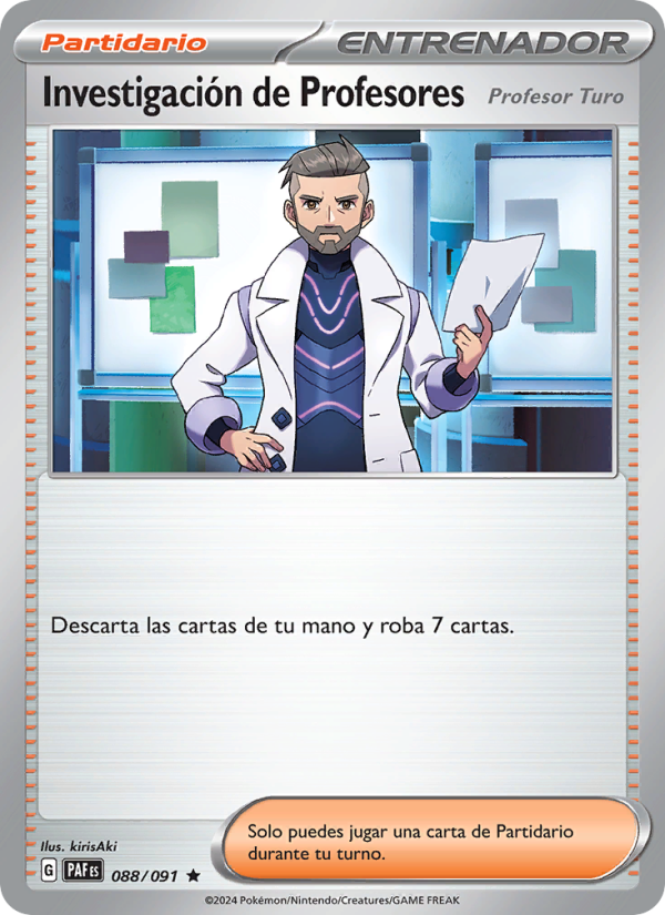 Investigación de Profesores from Destinos de Paldea