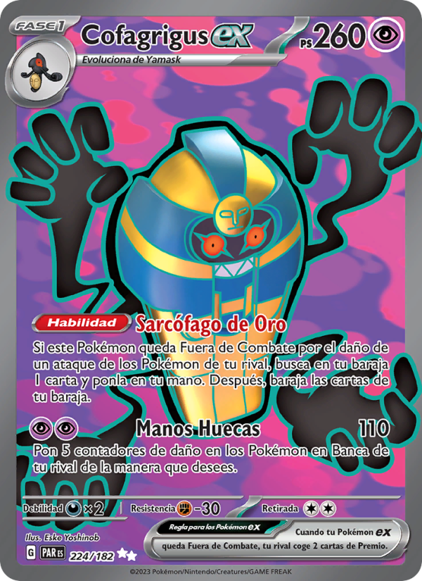 Cofagrigus ex