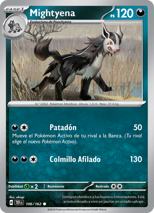 Mightyena from Fuerzas Temporales