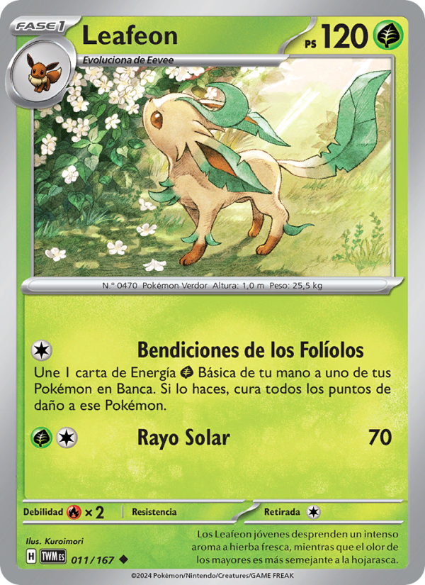 Leafeon from Mascarada Crepuscular