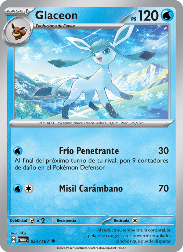 Glaceon from Mascarada Crepuscular