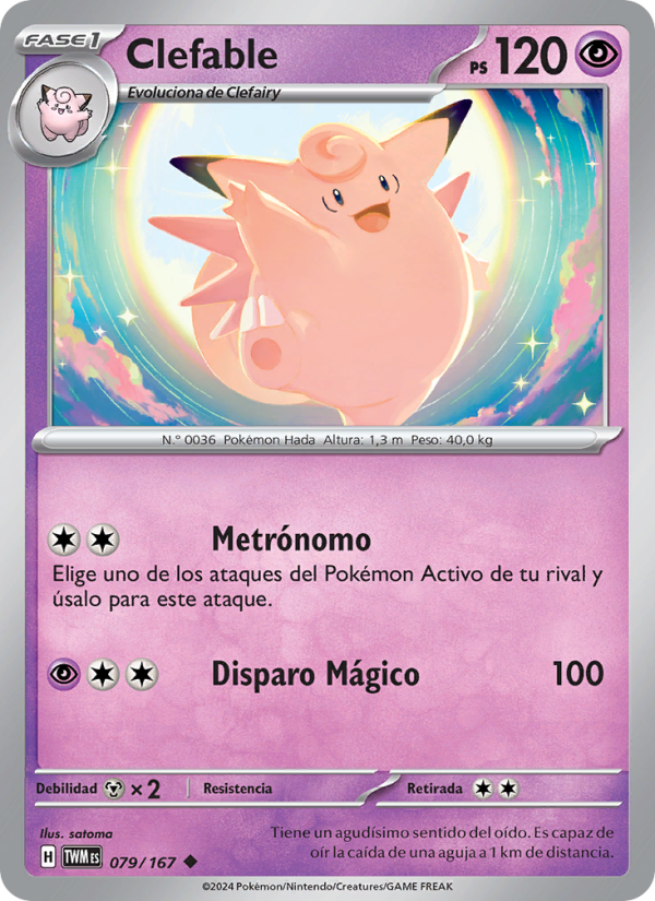 Clefable from Mascarada Crepuscular