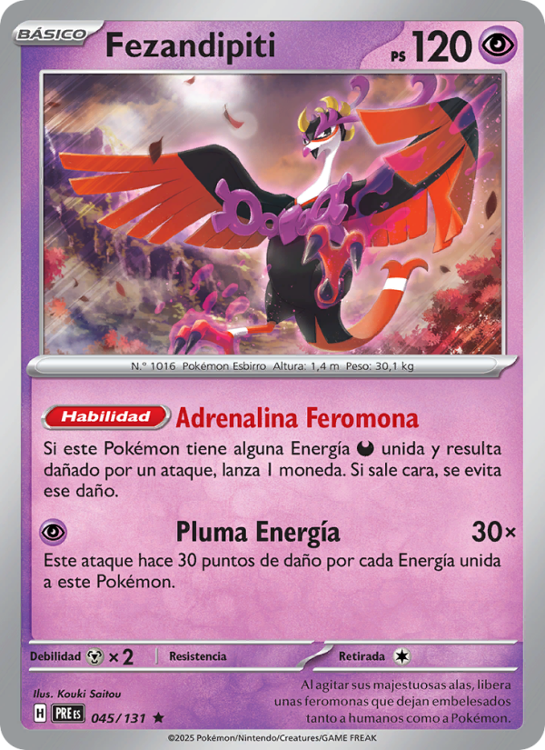 Fezandipiti from Evoluciones Prismáticas