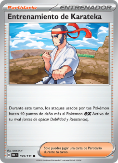 Entrenamiento de Karateka