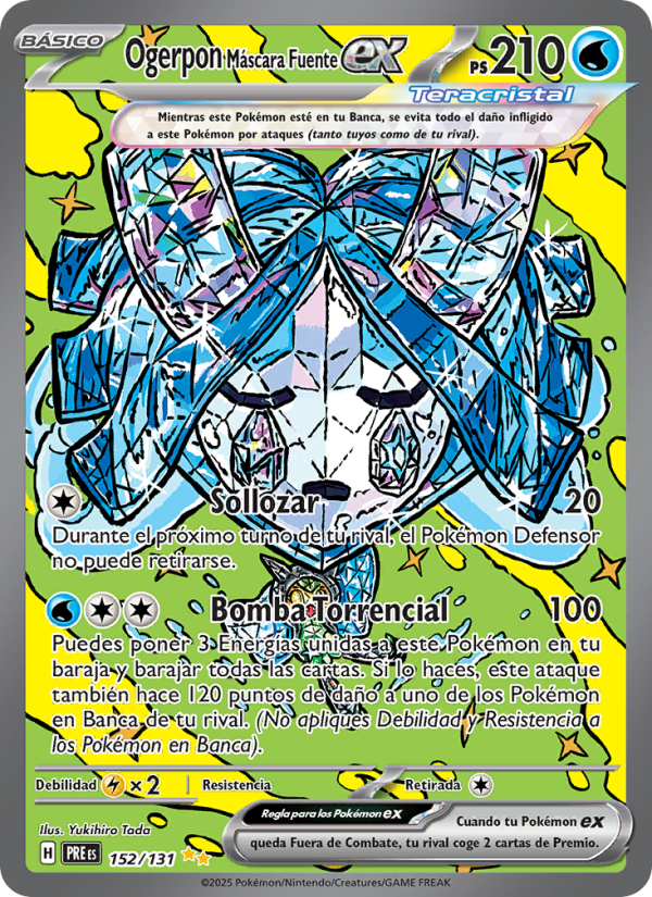 Ogerpon Máscara Fuente ex