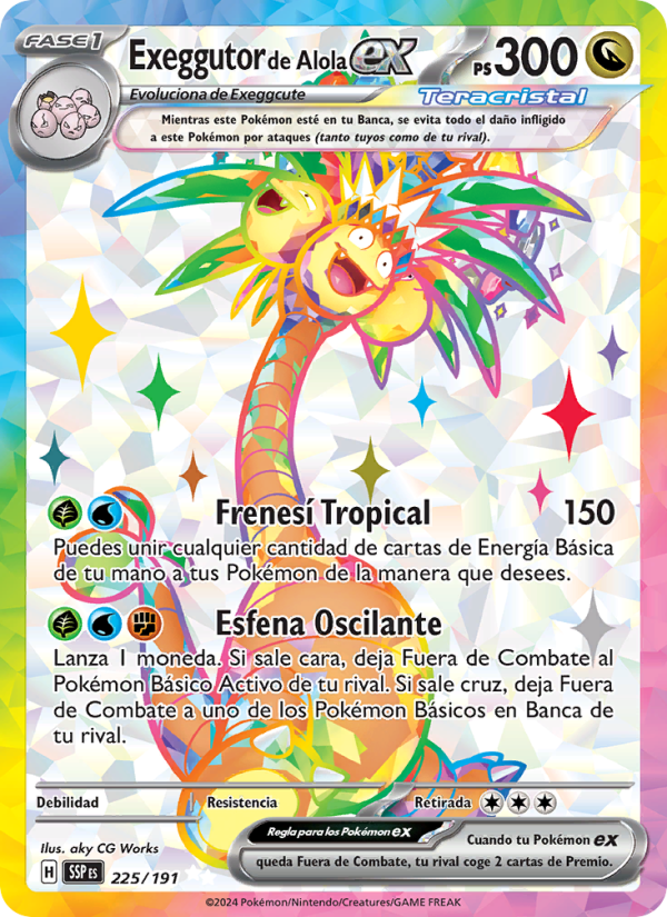 Exeggutor de Alola ex