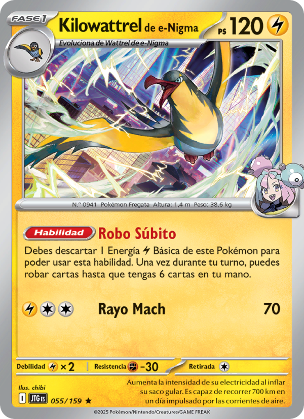 Kilowattrel de e-Nigma from Juntos de Aventuras