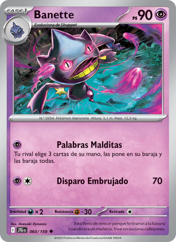 Banette from Juntos de Aventuras