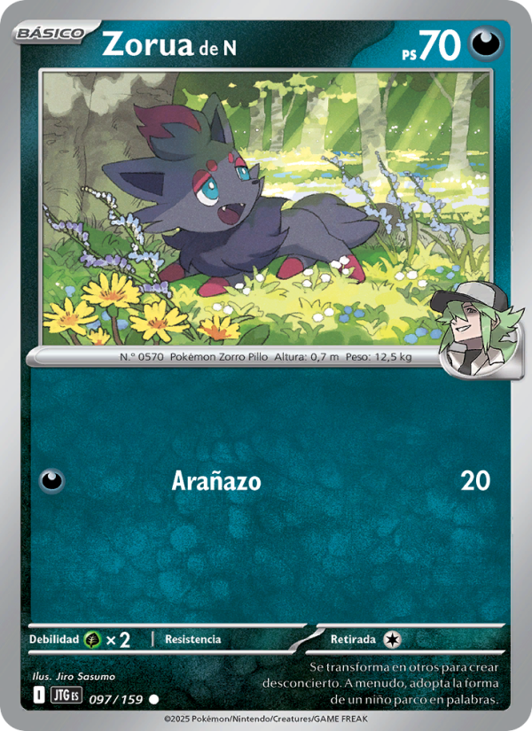 Zorua de N from Juntos de Aventuras