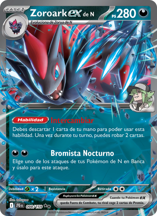 Zoroark ex de N from Juntos de Aventuras
