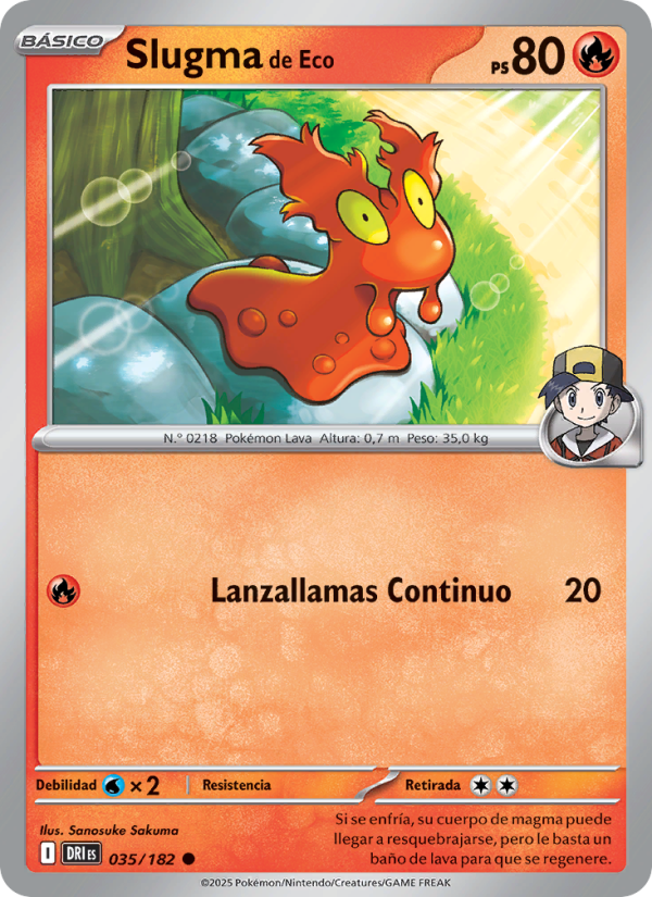 Slugma de Eco from Rivales Predestinados