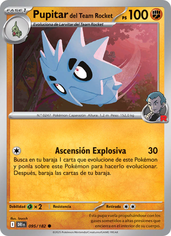 Pupitar del Team Rocket