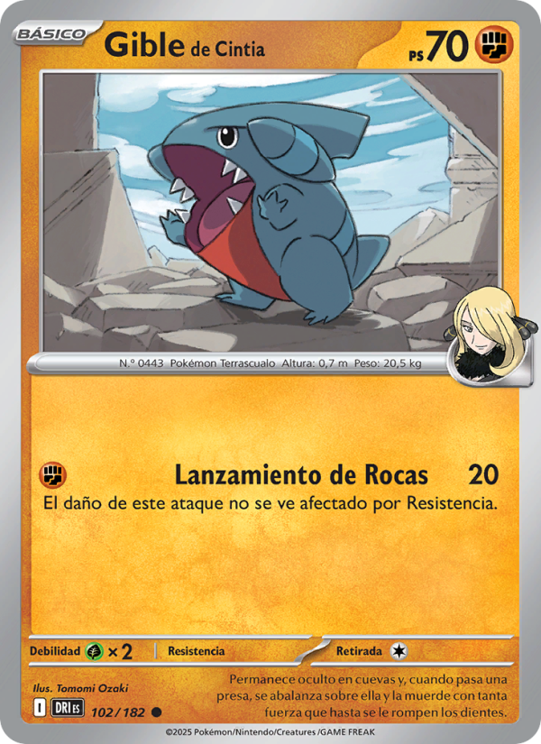 Gible de Cintia from Rivales Predestinados