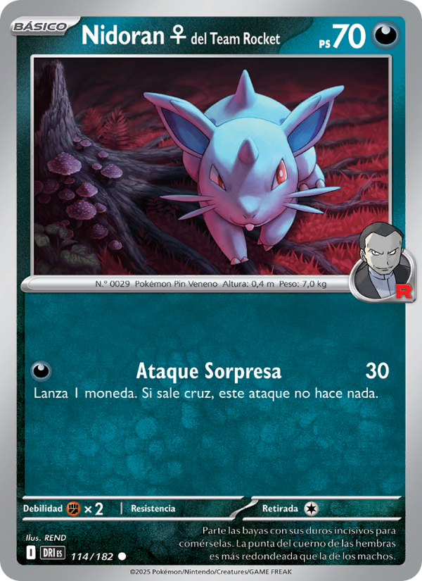 Nidoran♀ del Team Rocket
