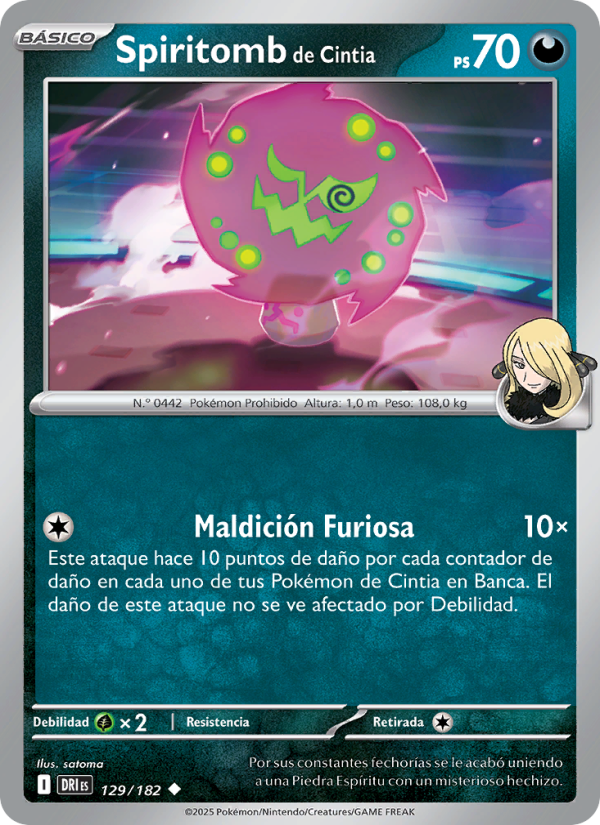 Spiritomb de Cintia from Rivales Predestinados