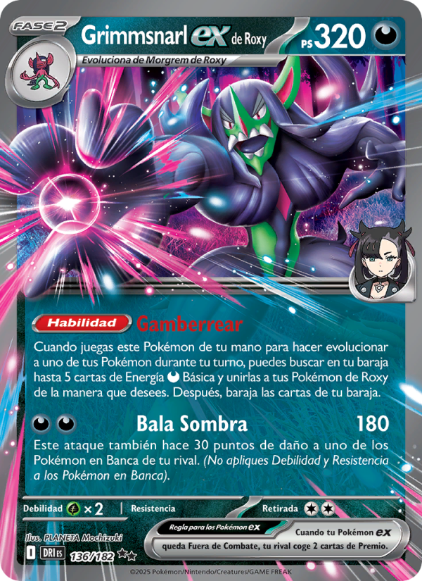 Grimmsnarl ex de Roxy