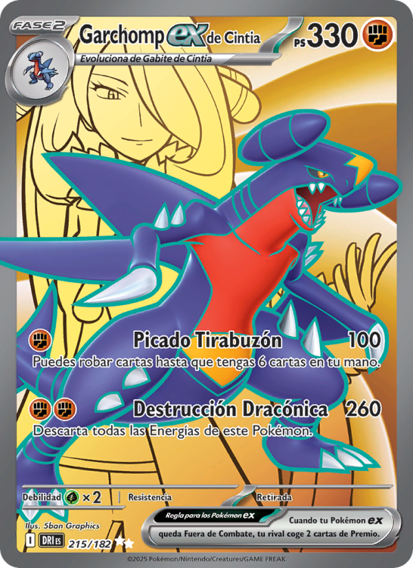 Garchomp ex de Cintia
