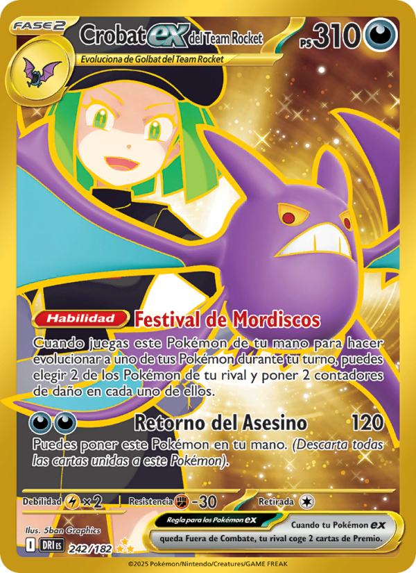 Crobat ex del Team Rocket