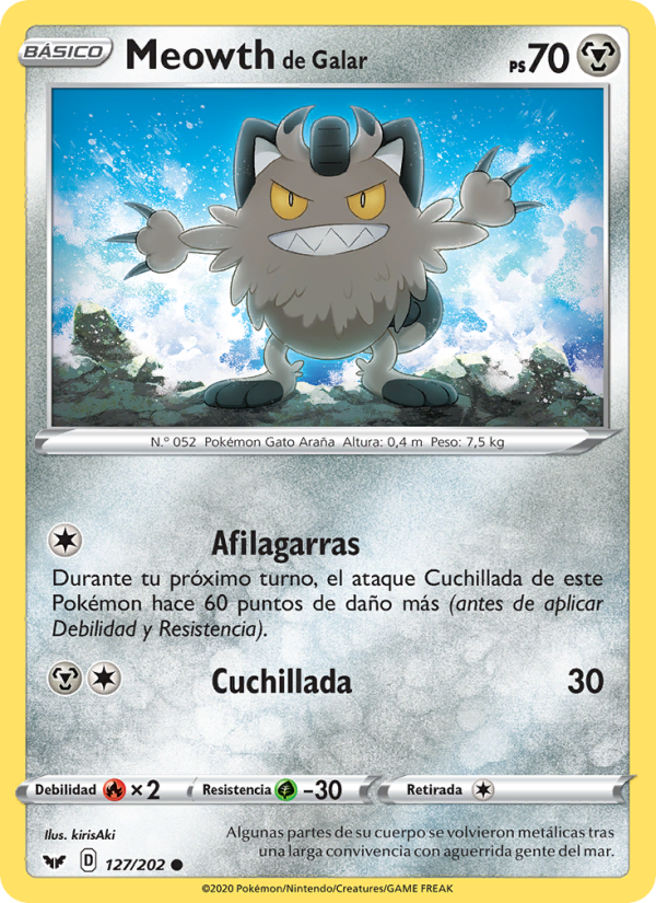Meowth de Galar